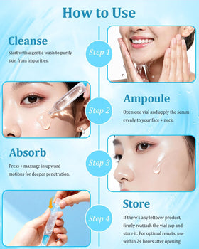 CHEOKINGBA applied to skin with visible smoothing effect, supports plumper texture