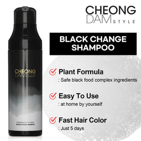 CHEONG DAM STYLE back label closeup listing ingredients and benefits