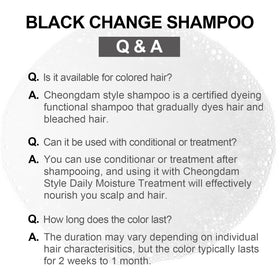 CHEONG DAM STYLE shampoo in a bathroom setting showing daily routine fit