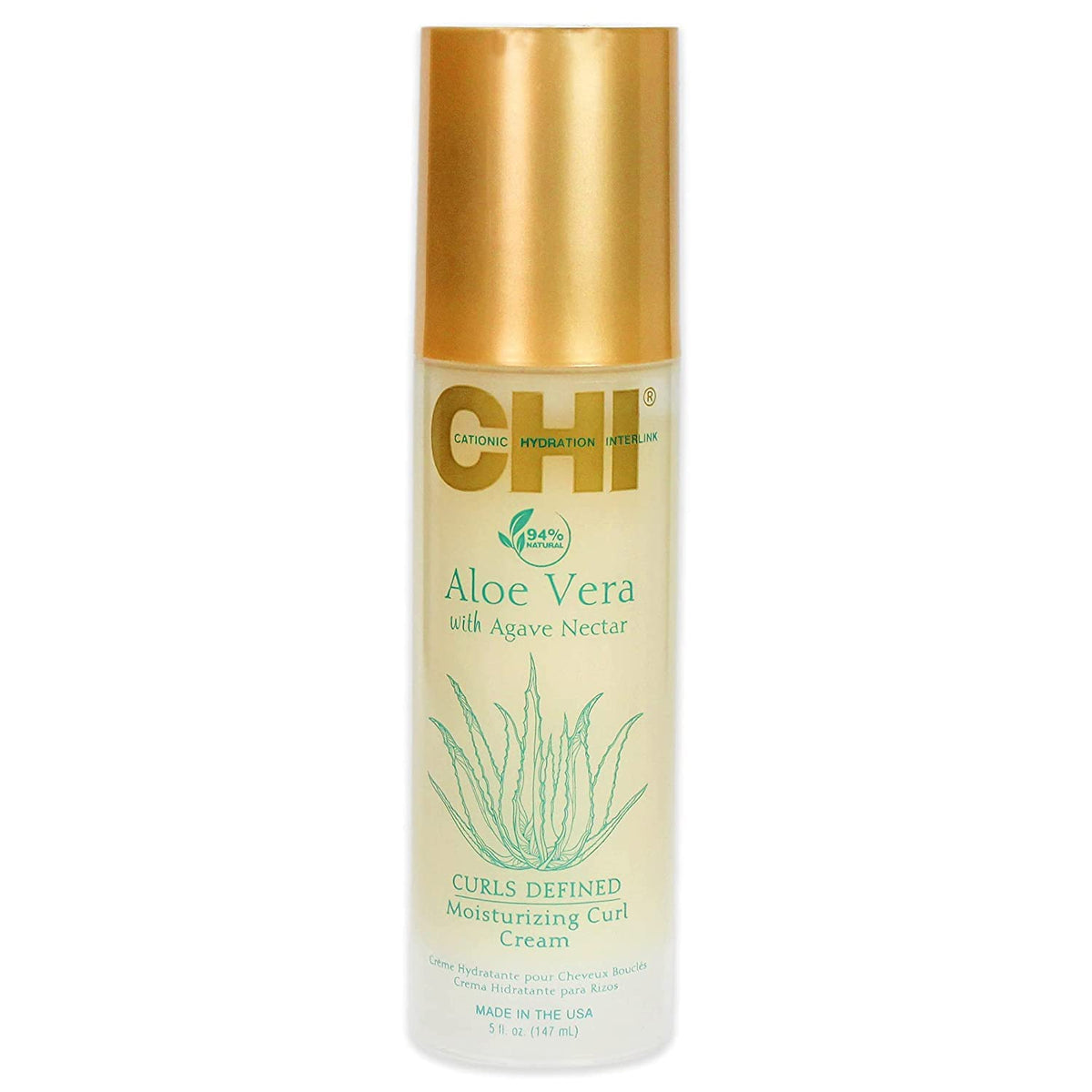 CHI front packaging of curl cream showing product and benefits
