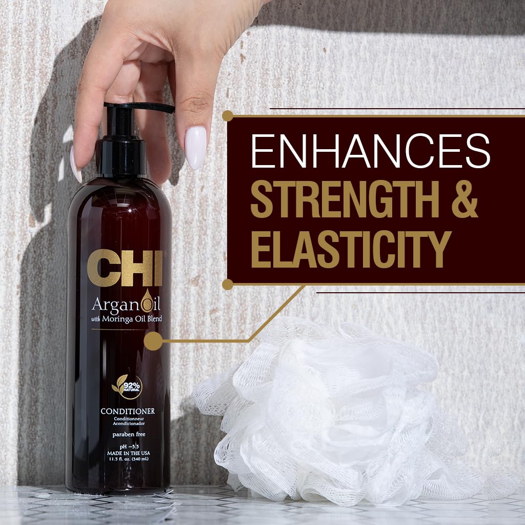 CHI label close-up highlighting ingredients and cruelty-free claim
