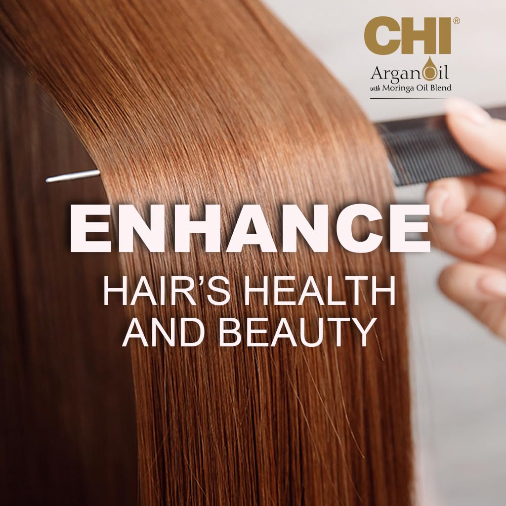CHI shampoo texture close-up highlighting hydrating lather and smoothing benefit