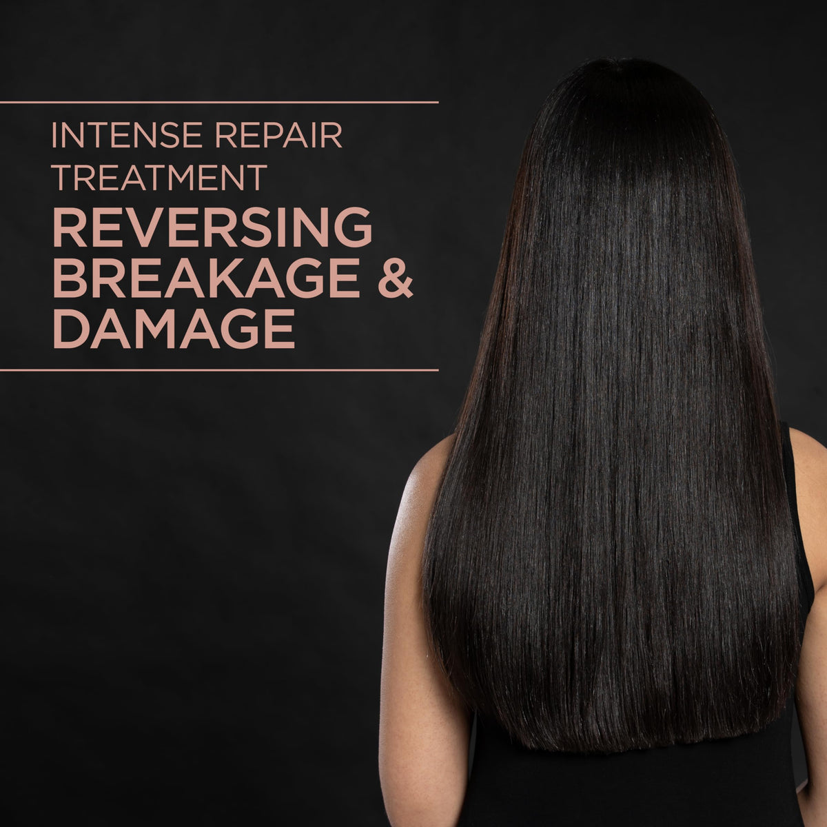 CHI before and after ends comparison highlighting reduced breakage and improved appearance