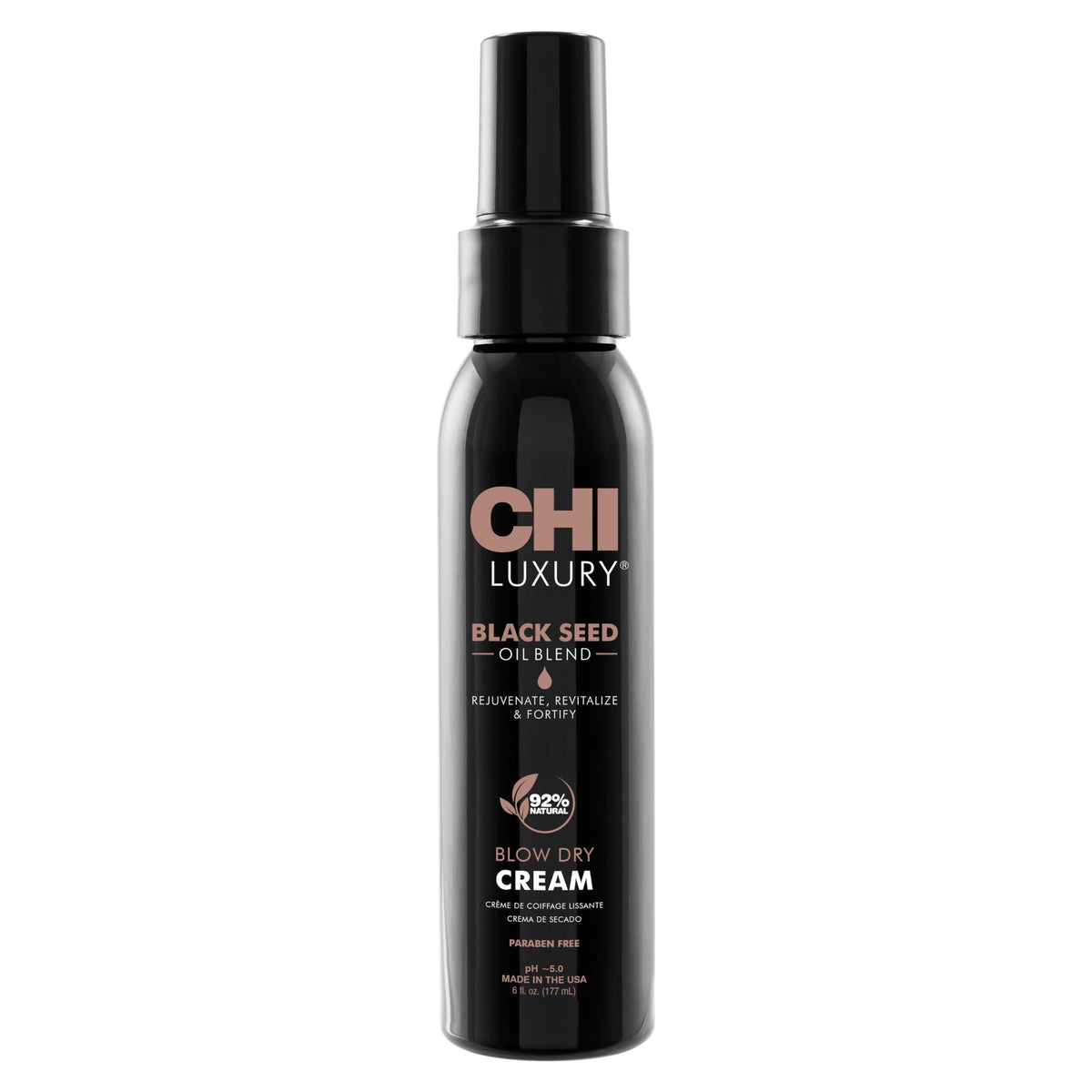 CHI front bottle view showing sleek packaging and product benefit
