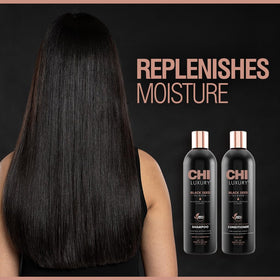 CHI conditioner cream texture close-up highlighting hydration and detangling benefit
