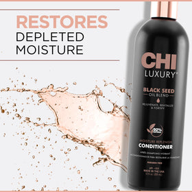 CHI pump and cap close-up, convenient dispensing for controlled use
