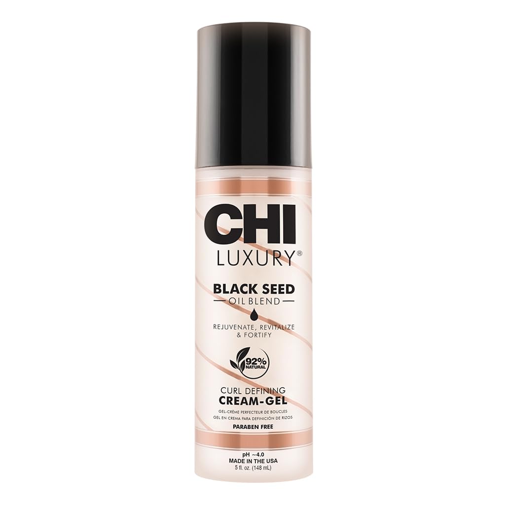 CHI front packaging showing jar and product benefit of curl control
