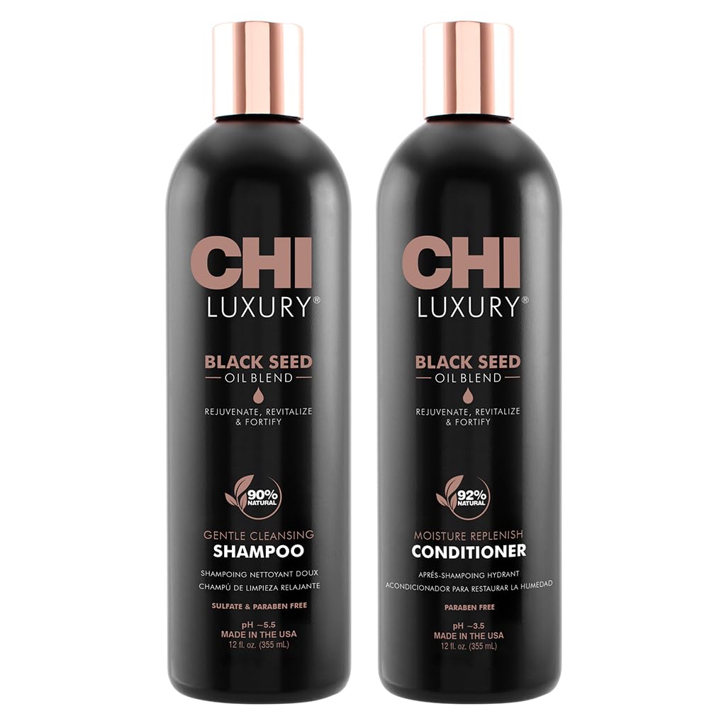CHI front packaging showing both 12 fl oz bottles and product identity benefit