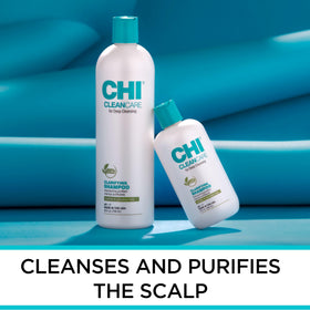 CHI CleanCare ingredient detail close-up highlighting gentle formulation benefit
