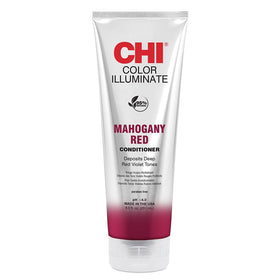 CHI front packaging showing mahogany red conditioner and brand clarity