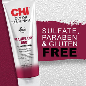 CHI in-use application on hair illustrating easy color-refresh benefit