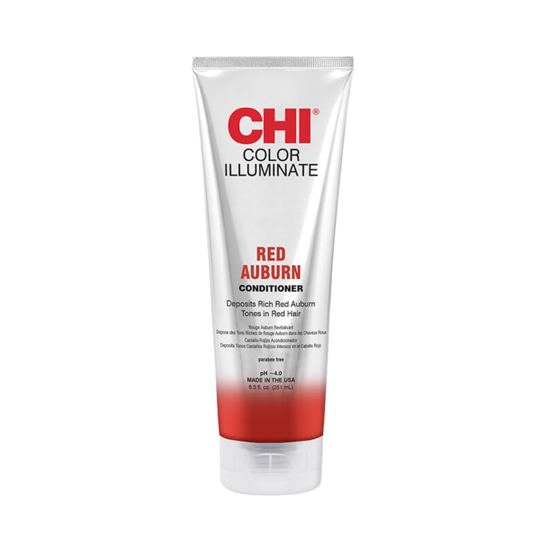 CHI front bottle showing red auburn color and easy identification benefit