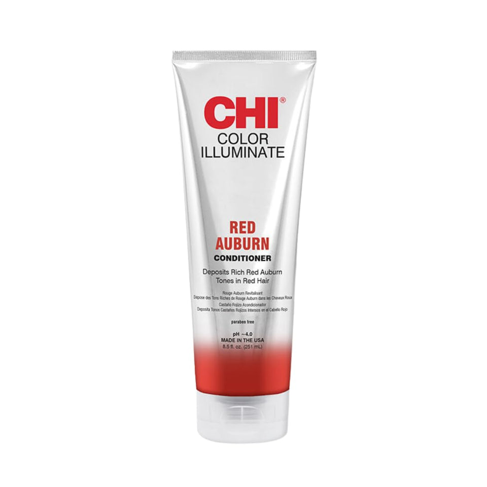 CHI front bottle showing red auburn color and easy identification benefit