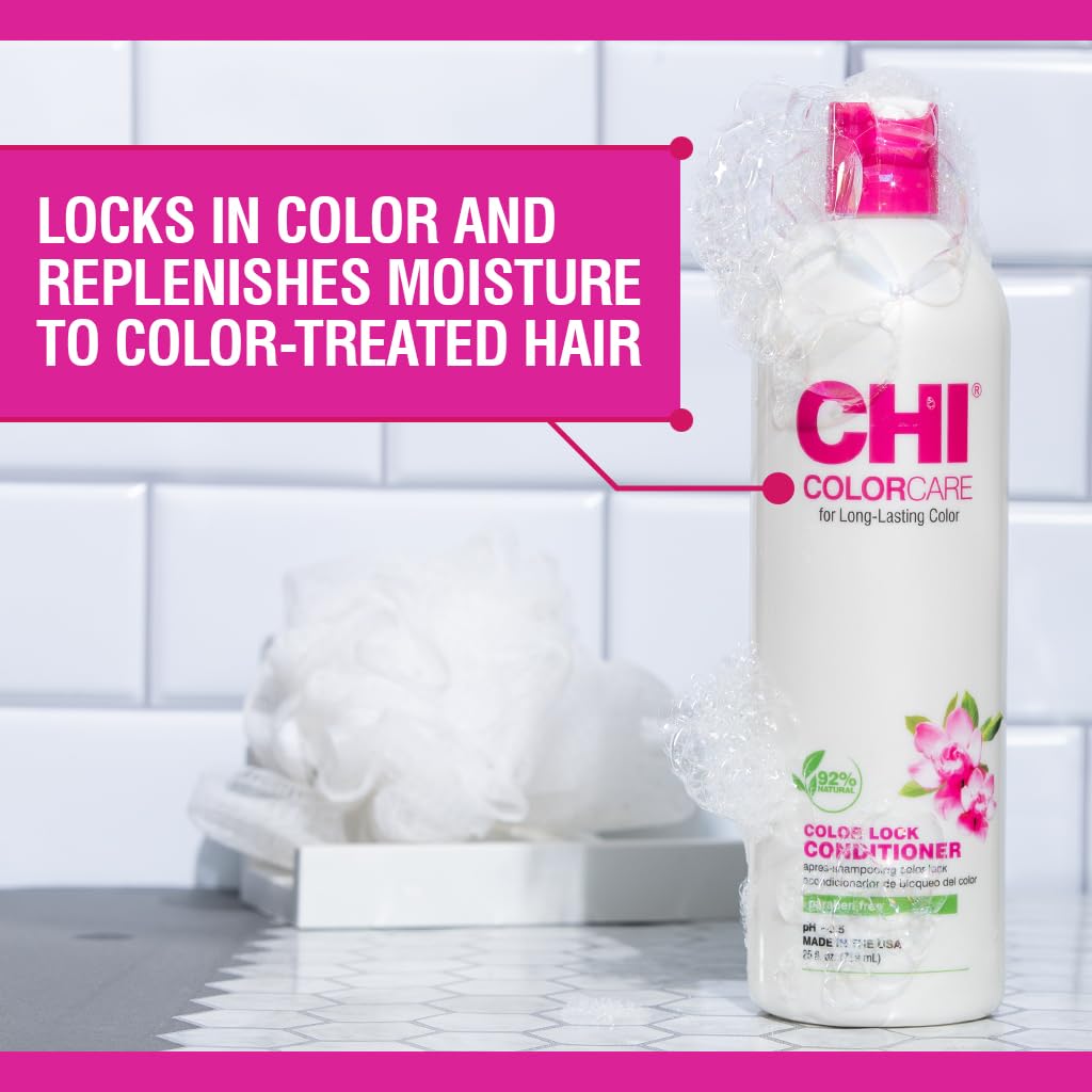 CHI back label detail with ingredients and usage information