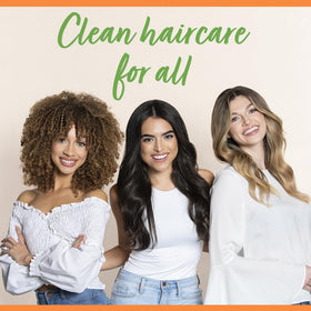CHI CurlyCare shampoo lather texture demonstrating gentle, moisturizing foam that cleanses