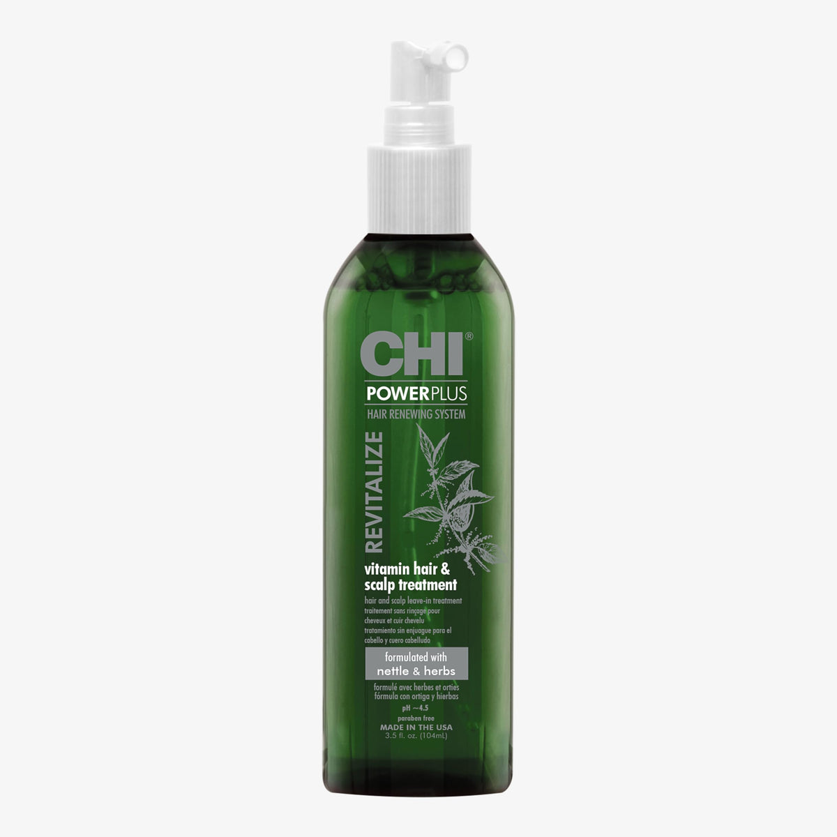 CHI front packaging showing jar and label, conveys professional quality