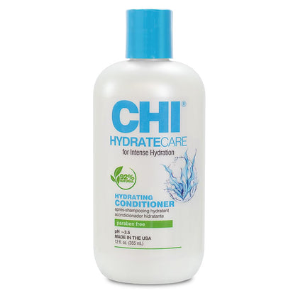 CHI front packaging showing 12 oz bottle and brand benefit