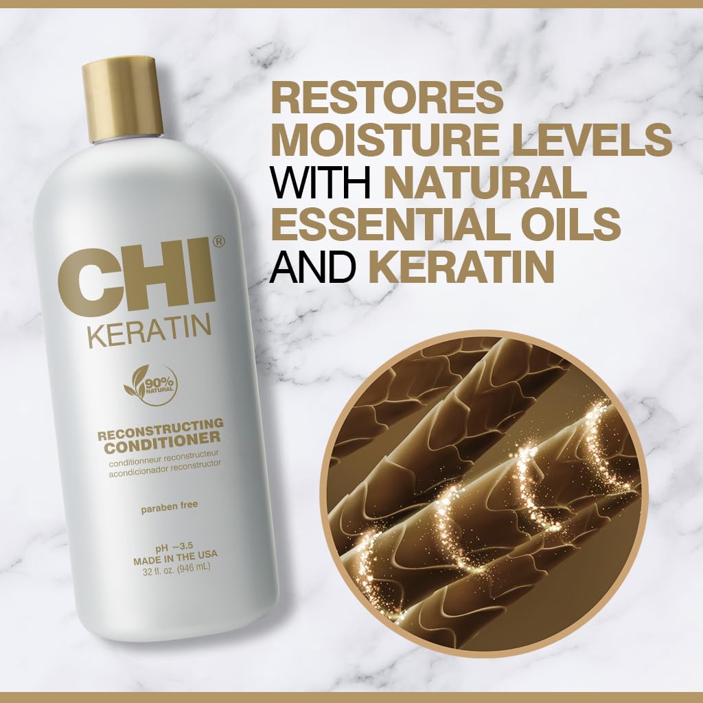 CHI pump top close-up for easy dispensing and convenient use