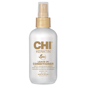 CHI front packaging showing bottle and clear label, highlights hydration benefit