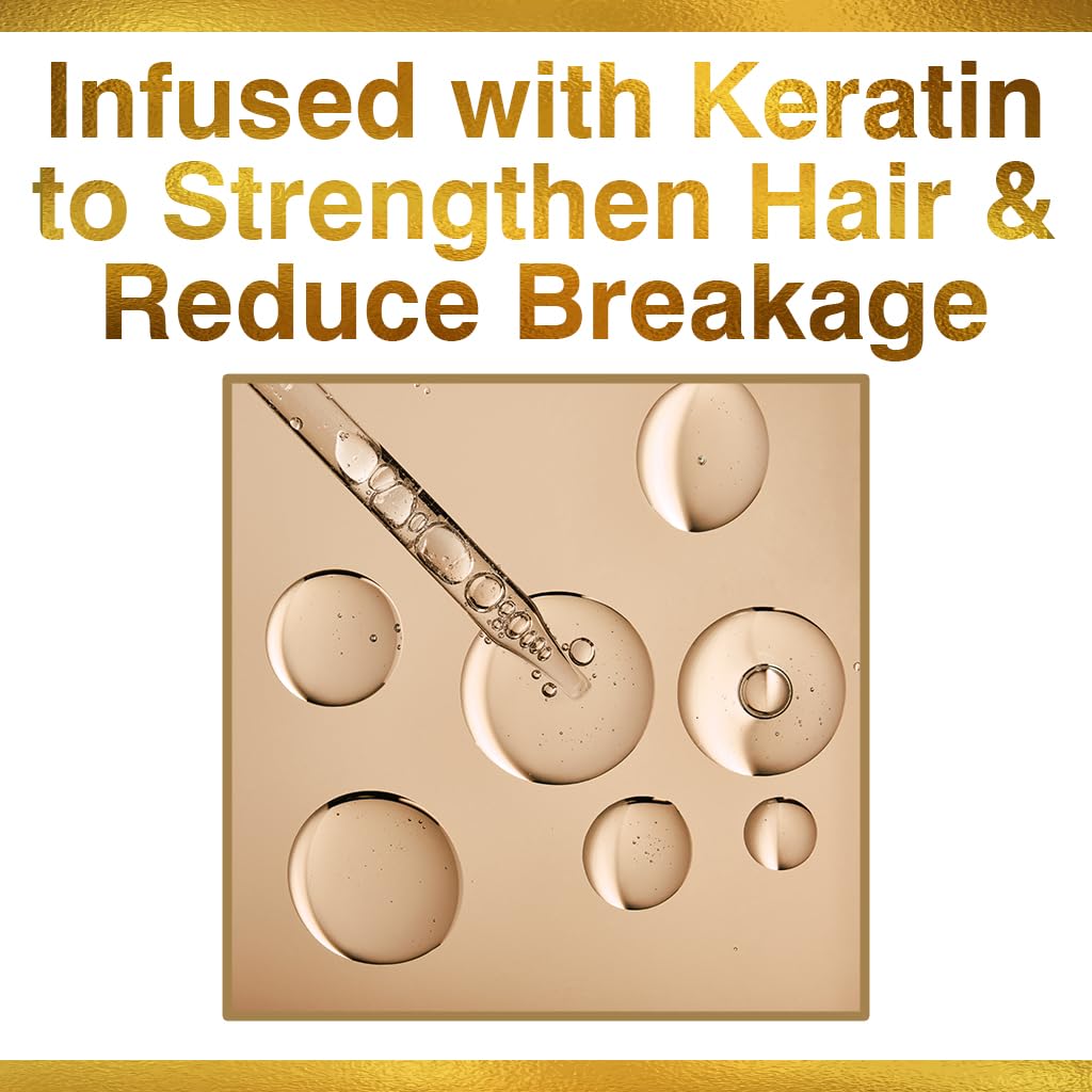 CHI texture on a hair strand showing smooth finish and improved softness