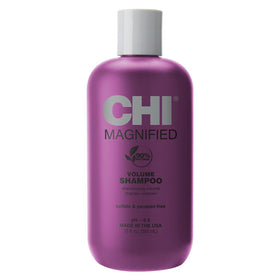 CHI magnified volume shampoo front packaging showing 12 oz bottle and label benefits
