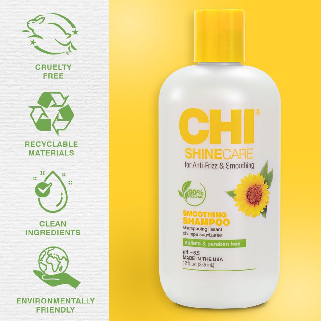 CHI shampoo lather close-up demonstrating gentle hydration