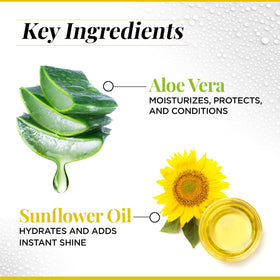 CHI ShineCare creamy texture on palm demonstrating lightweight hydration