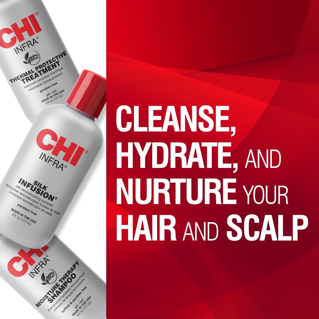 CHI Silk Infusion pouring texture demonstrating smooth finish