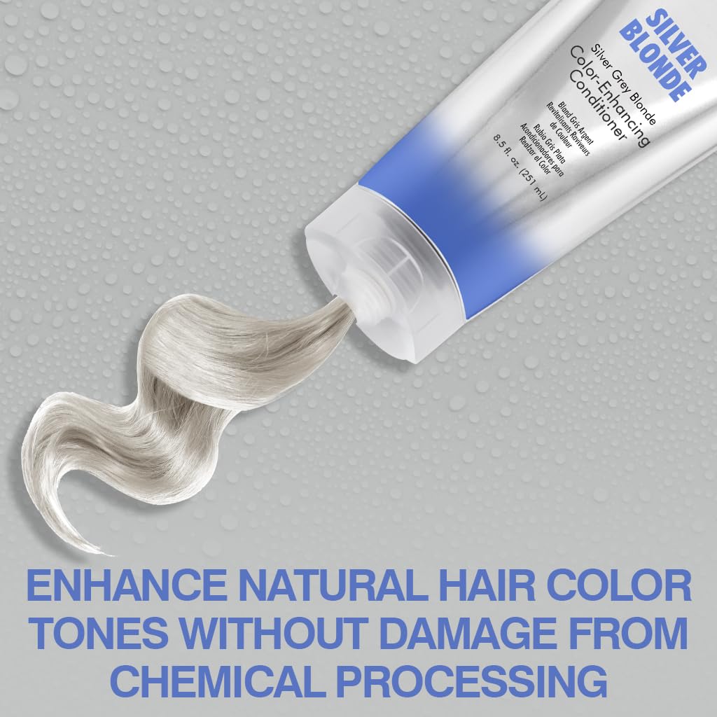 CHI conditioner poured onto hand to show consistency and quick pigment delivery benefit