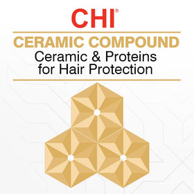 CHI Straight Guard applied during blow-drying for smoother results
