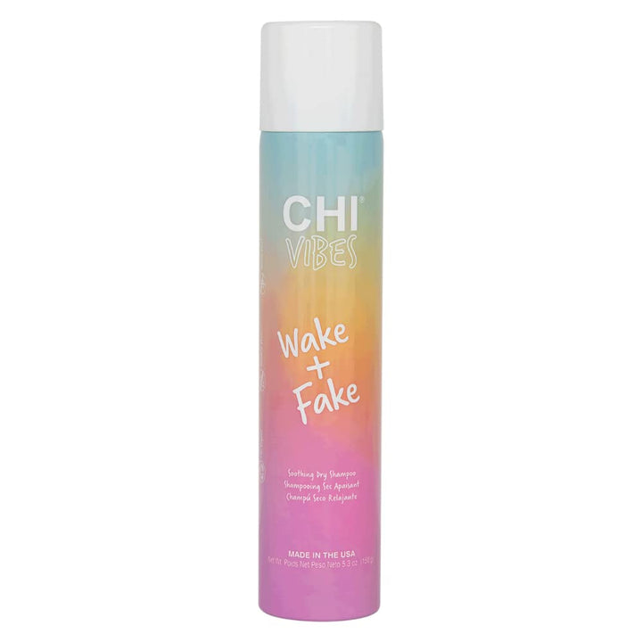 CHI Vibes front packaging showing 5.3 oz can and easy travel refresh benefit