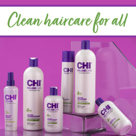 CHI VolumeCare applying to damp hair for instant lift and softness