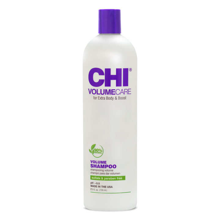 CHI front packaging showing 25 oz bottle and volumizing benefit