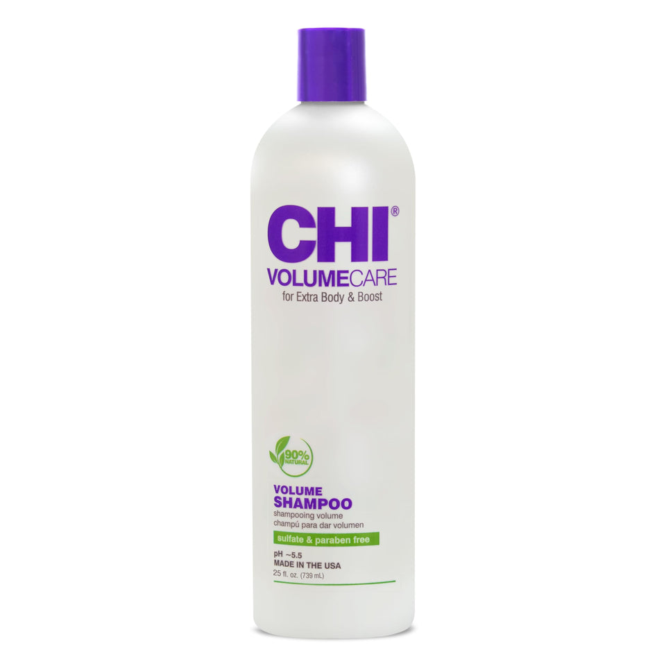 CHI front packaging showing 25 oz bottle and volumizing benefit