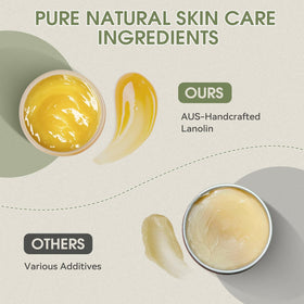 Chialing applied to lips for hydration and protective barrier