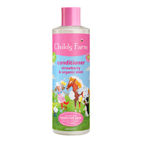 Childs Farm front packaging showing bottle and child-friendly branding for easy identification