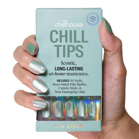Chillhouse front packaging showing Sea Siren kit and included tools for easy application