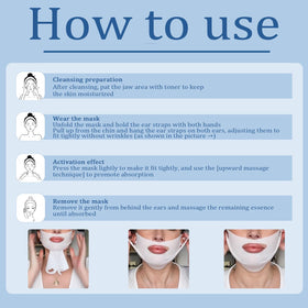 Chinology mask displayed on bathroom vanity suggesting daily routine benefit