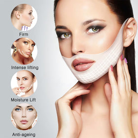 Chinology mask strap detail highlighting secure adhesive and comfort