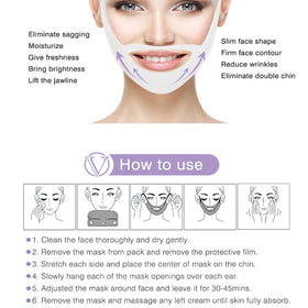 Chinology mask worn front view showing even fit and immediate contour