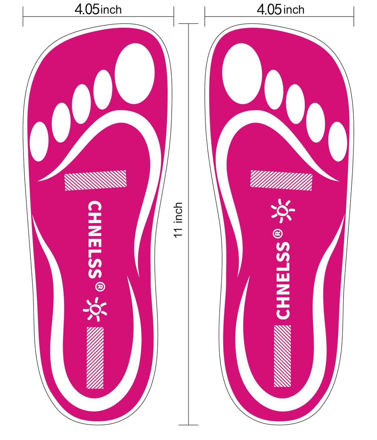 CHNELSS close-up of adhesive backing demonstrating secure fit and protection