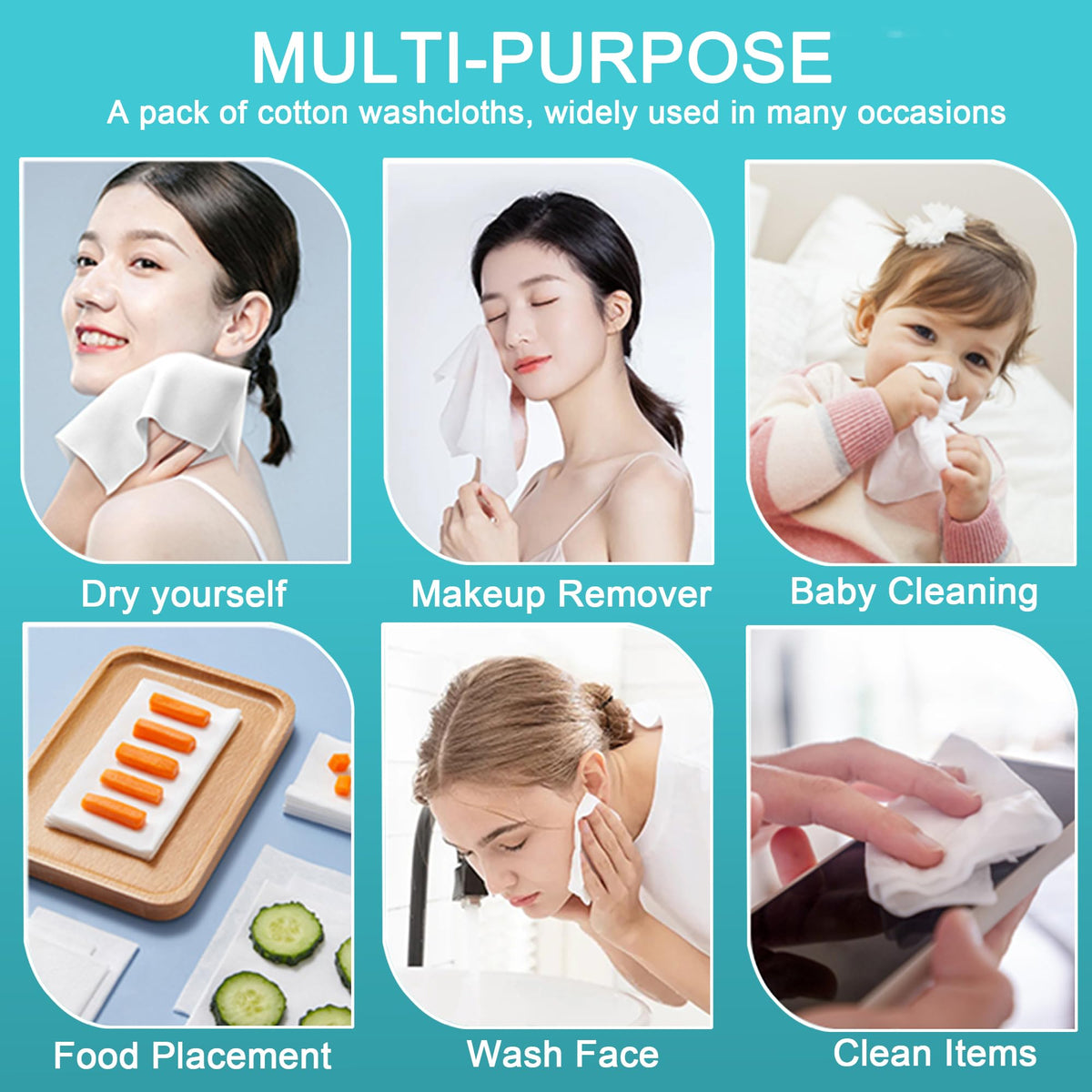 CHNLML open pack with pop-up sheets for easy grab-and-go hygiene