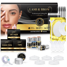 Choido front packaging showing full lash lift kit components and brand clarity
