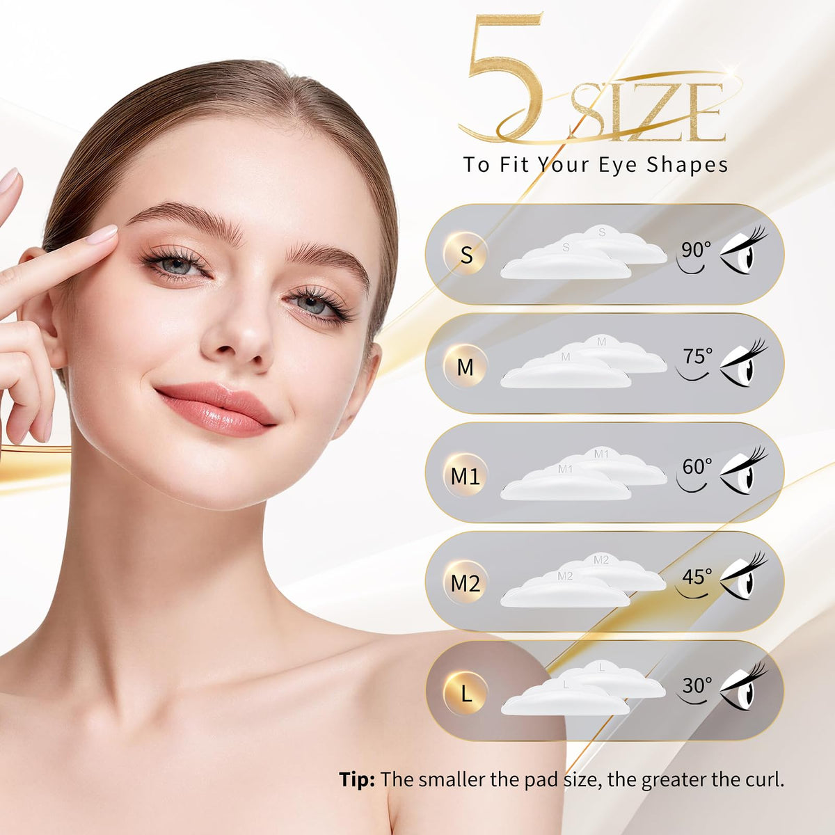 Choido lash lift in use with applicator demonstrating easy application