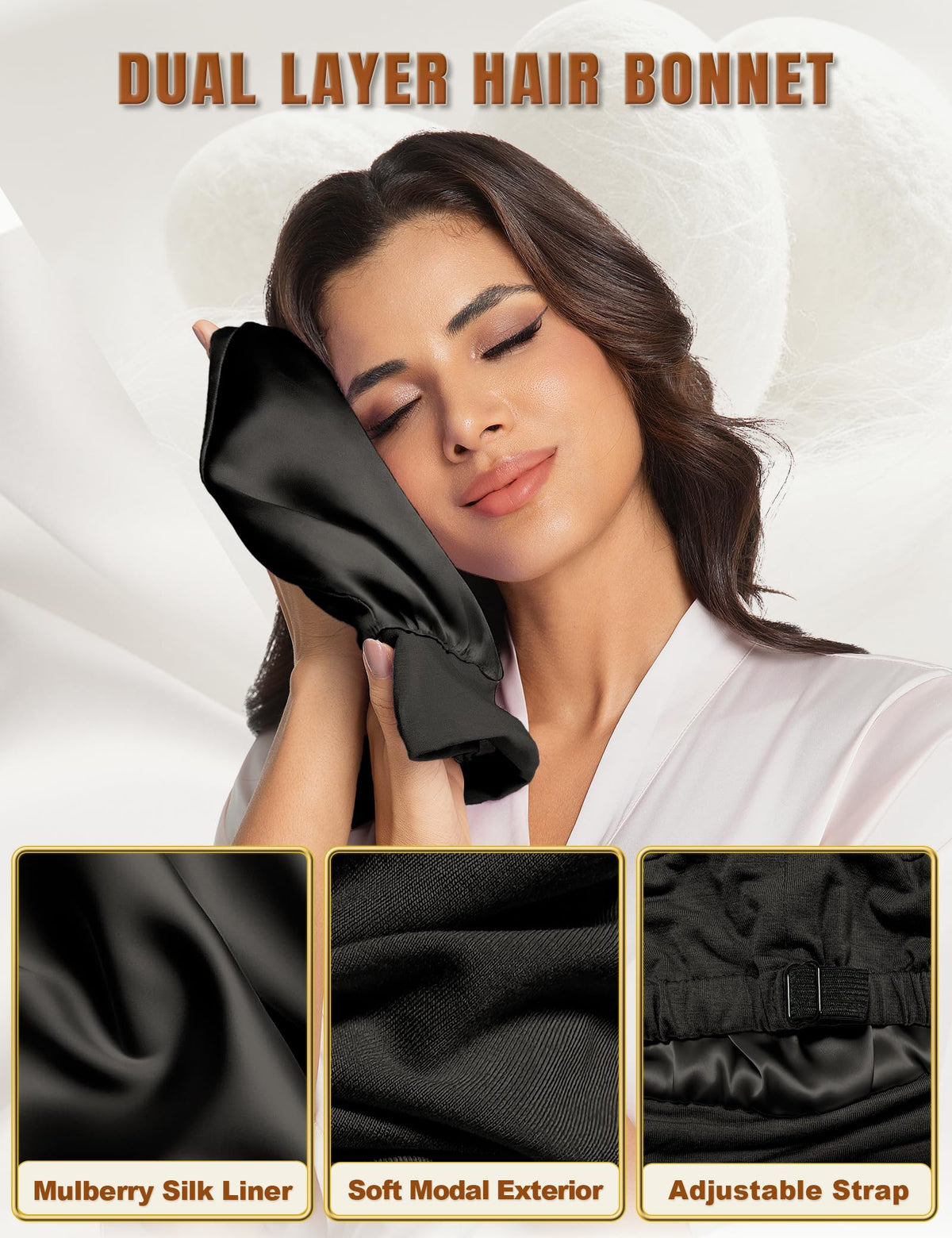 choshion adjustable buckle and elastic band detail for custom fit and no-pressure wear
