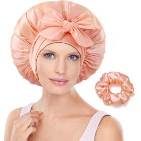 choshion front packaging showing silk bonnet in elegant box and gift-ready