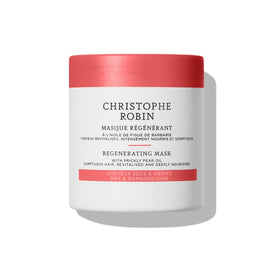 Christophe Robin front packaging showing travel mask and benefits
