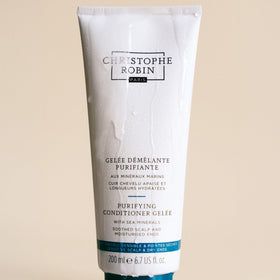 Christophe Robin gelée massaged into scalp, soothes and rebalances oil
