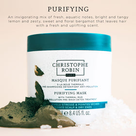 Christophe Robin sea salt scrub texture close-up showing gentle exfoliant benefit