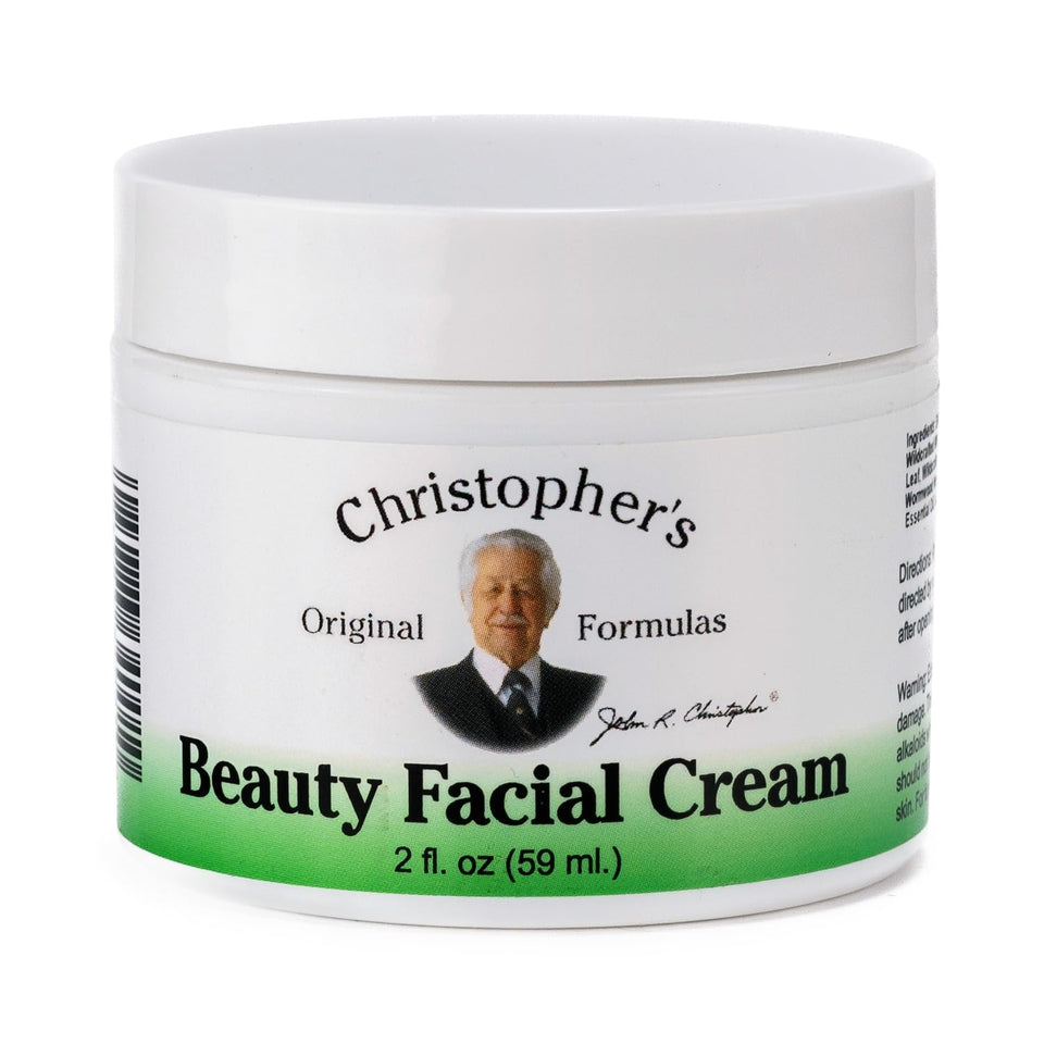 Christopher's Original Formulas jar front label showing product benefits